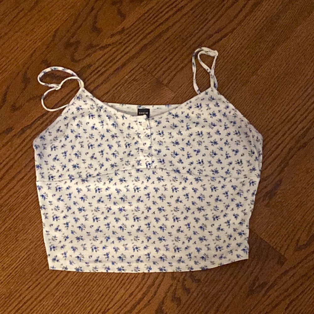 SHEIN cropped tank top
